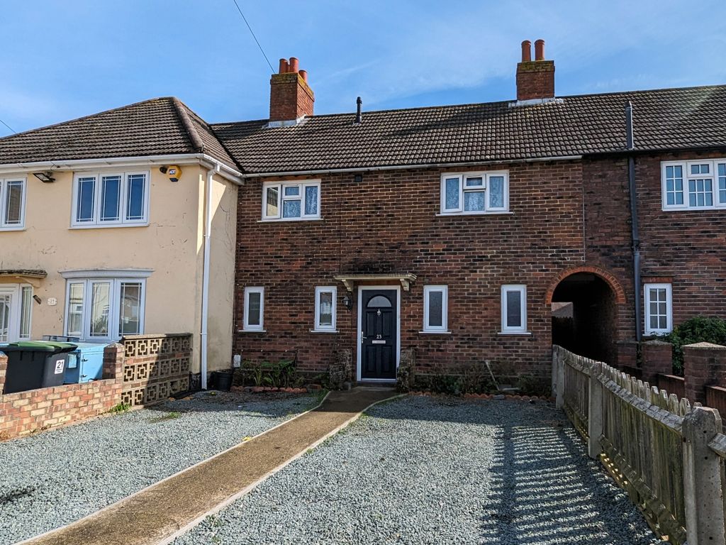 3 bed terraced house for sale in Greenway Road, Gosport PO12, £235,000