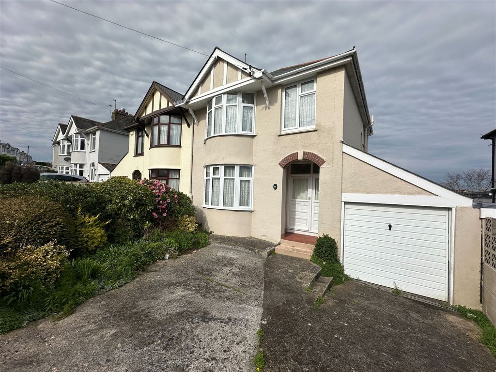 3 bed semidetached house for sale in Barnfield Road, Paignton TQ3, £