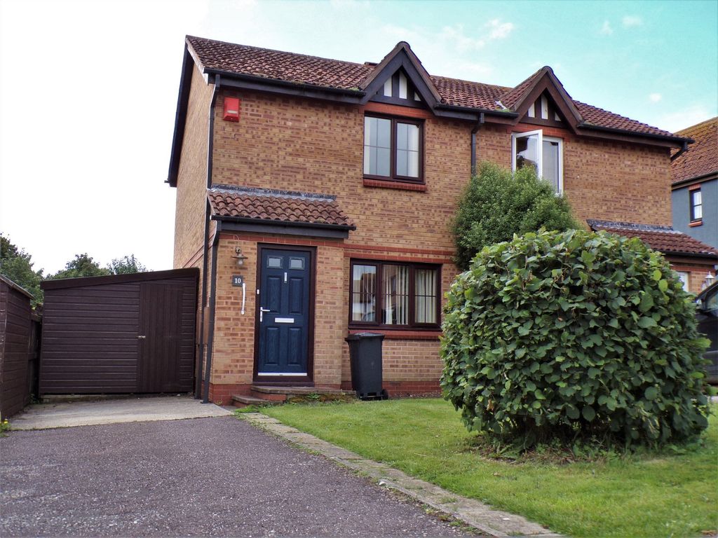 2 bed semidetached house for sale in Primrose Way, Seaton EX12, £