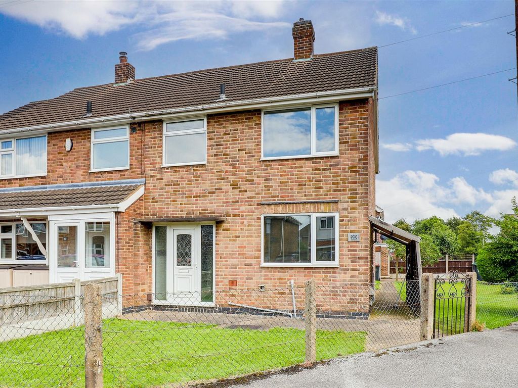 3 bed semidetached house for sale in Avon Avenue, Hucknall, Nottinghamshire NG15, £175,000 Zoopla