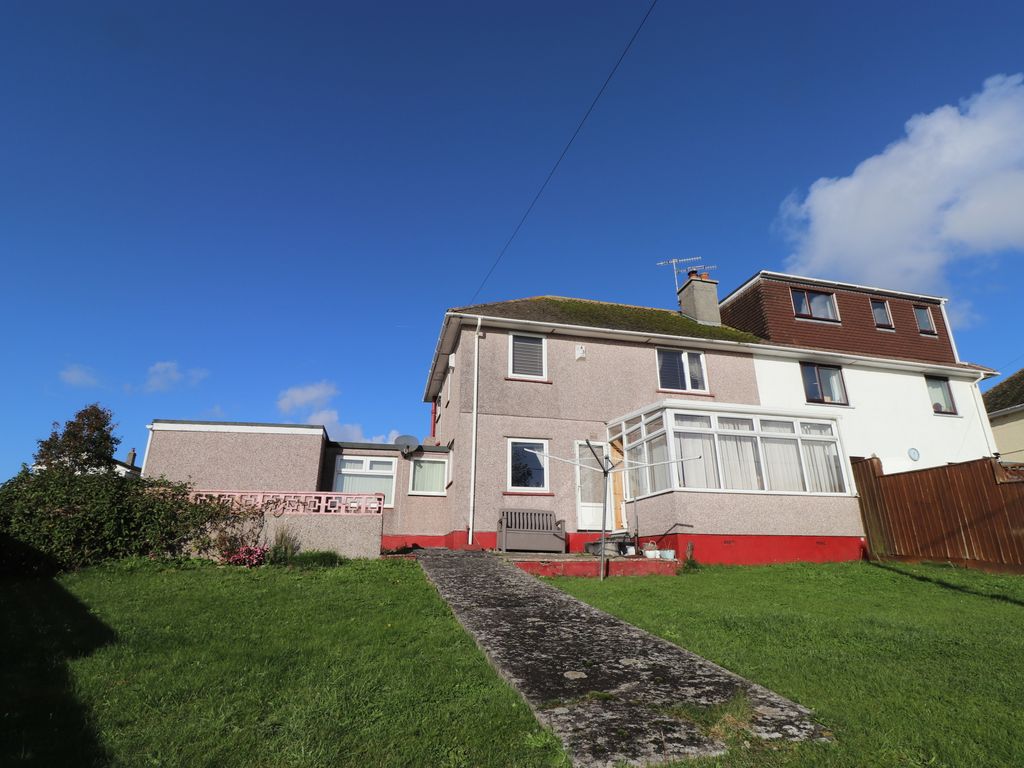 3 bed semidetached house for sale in Cremyll Road, Torpoint, Cornwall