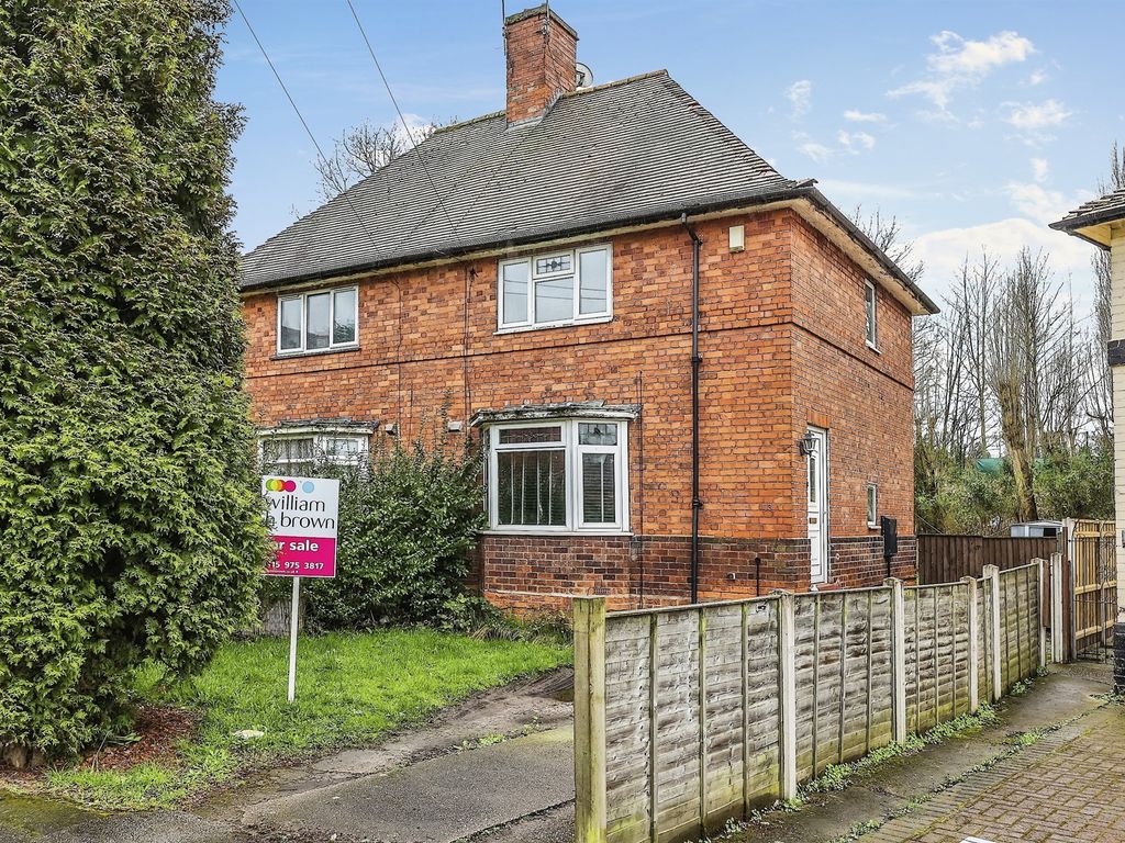 2 bed semidetached house for sale in Thorner Close, Bulwell