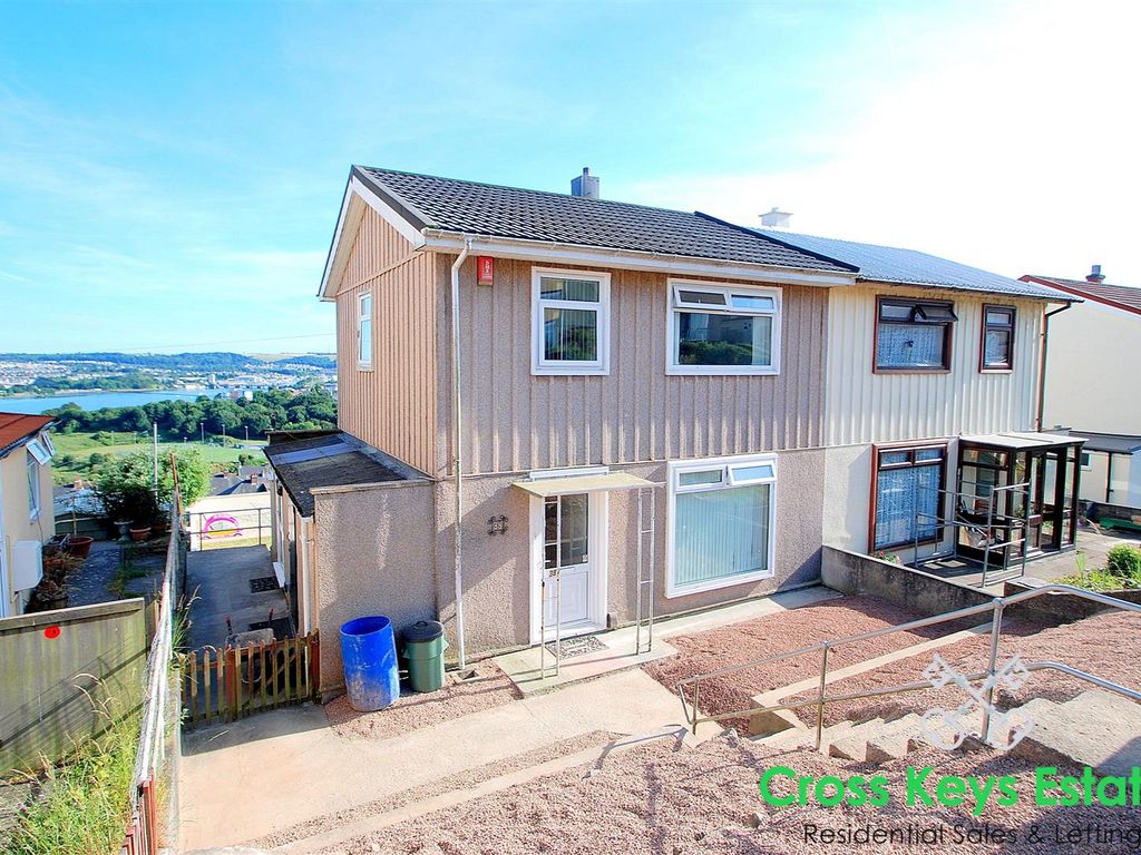 3 bed semidetached house for sale in Derwent Avenue, Plymouth PL3, £