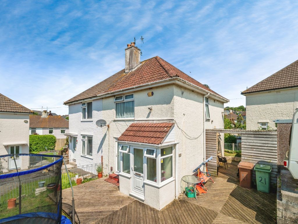 2 bed semi-detached house for sale in Tamerton Avenue, St Budeaux ...