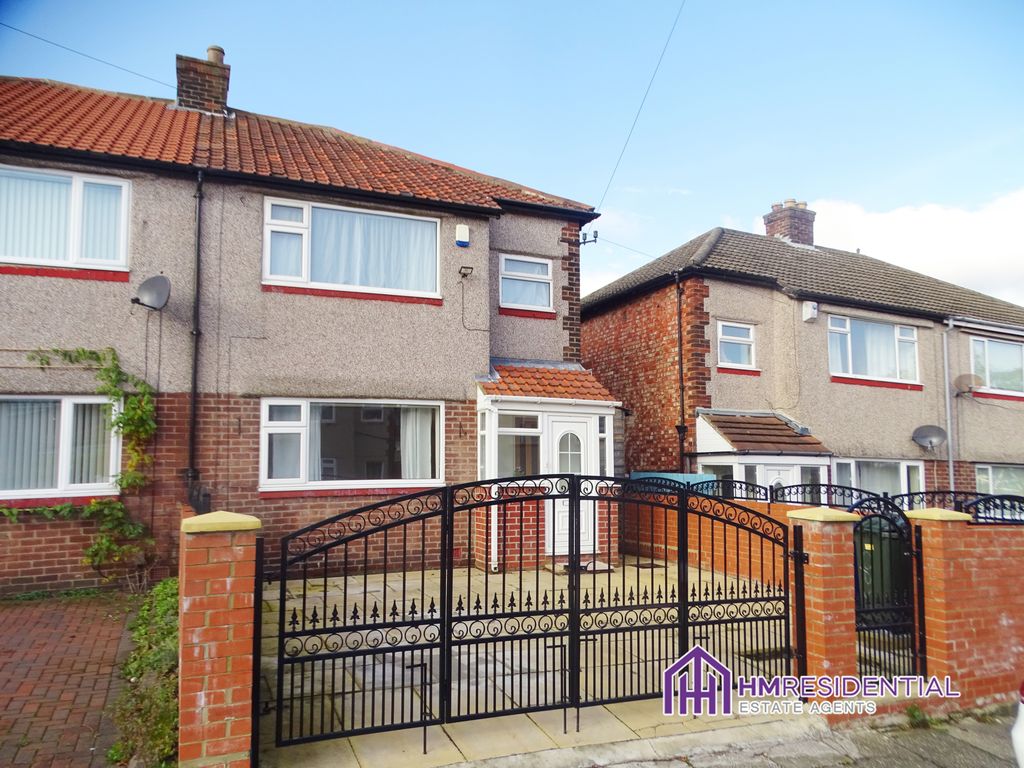 3 bed semidetached house for sale in Baldwin Avenue, Fenham, Newcastle
