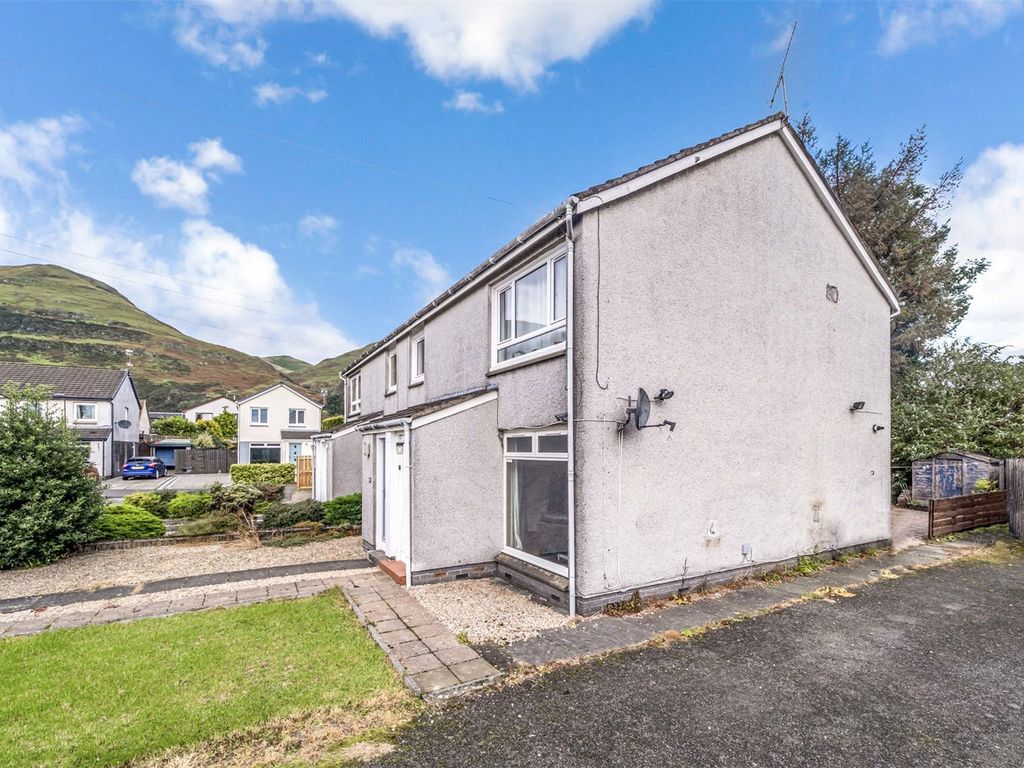 2 bed flat for sale in Brookfield Place, Alva, Clackmannanshire FK12, £