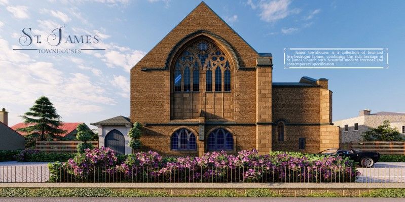 St James Townhouses, Off Rosefield Place, Portobello, Edinburgh EH15