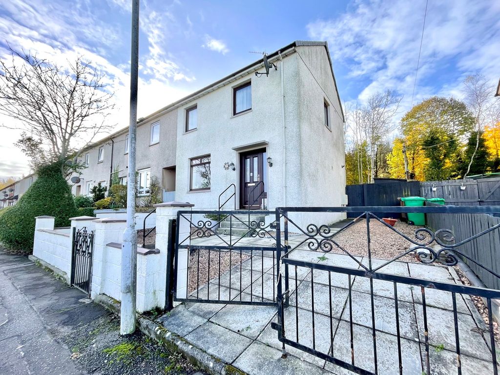 2 bed end terrace house for sale in 25 Dullomuir Drive, Kelty KY4, £