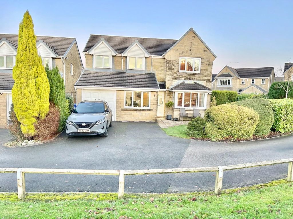 4 bed detached house for sale in Leigh Park, Hapton, Burnley BB11, £