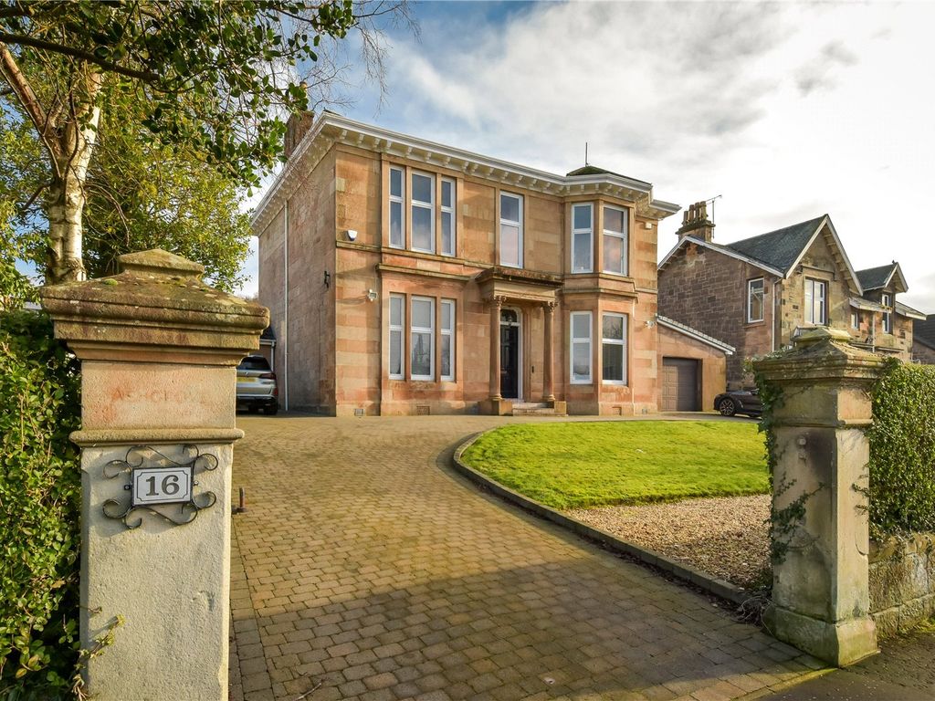 5 bed detached house for sale in Carrick Drive, Glasgow G32, £650,000