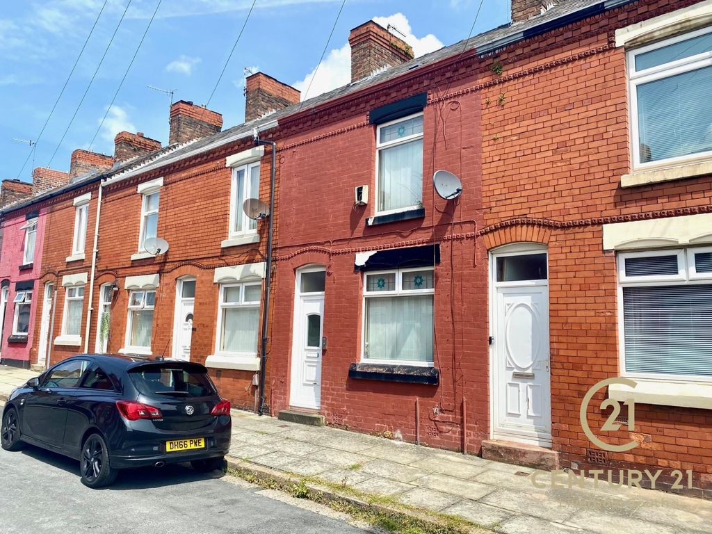 2 bed terraced house for sale in Wyncroft Street, Liverpool L8, £72,000