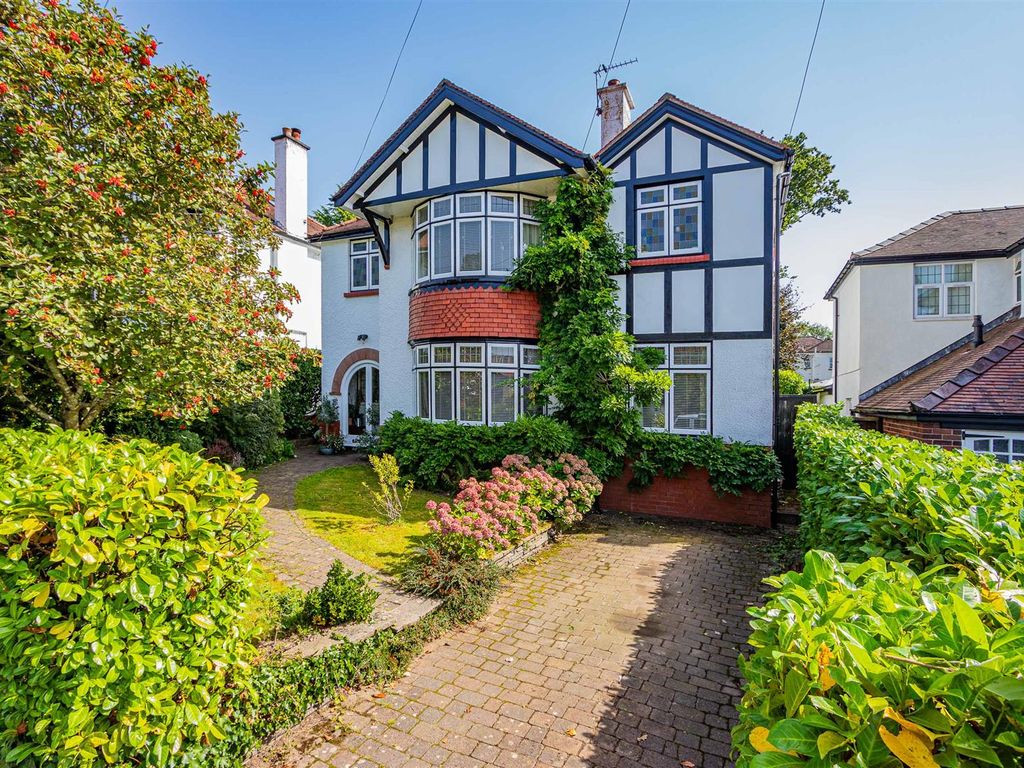 4 bed detached house for sale in Llyswen Road, Cyncoed, Cardiff CF23, £