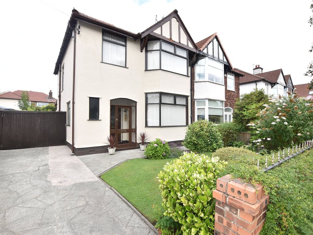 3 bed semidetached house for sale in Holmefield Road, Liverpool