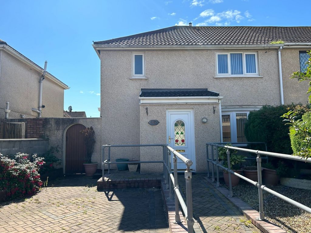 3 bed semidetached house for sale in Chrome Avenue, Port Talbot, Neath Port Talbot. SA12, £