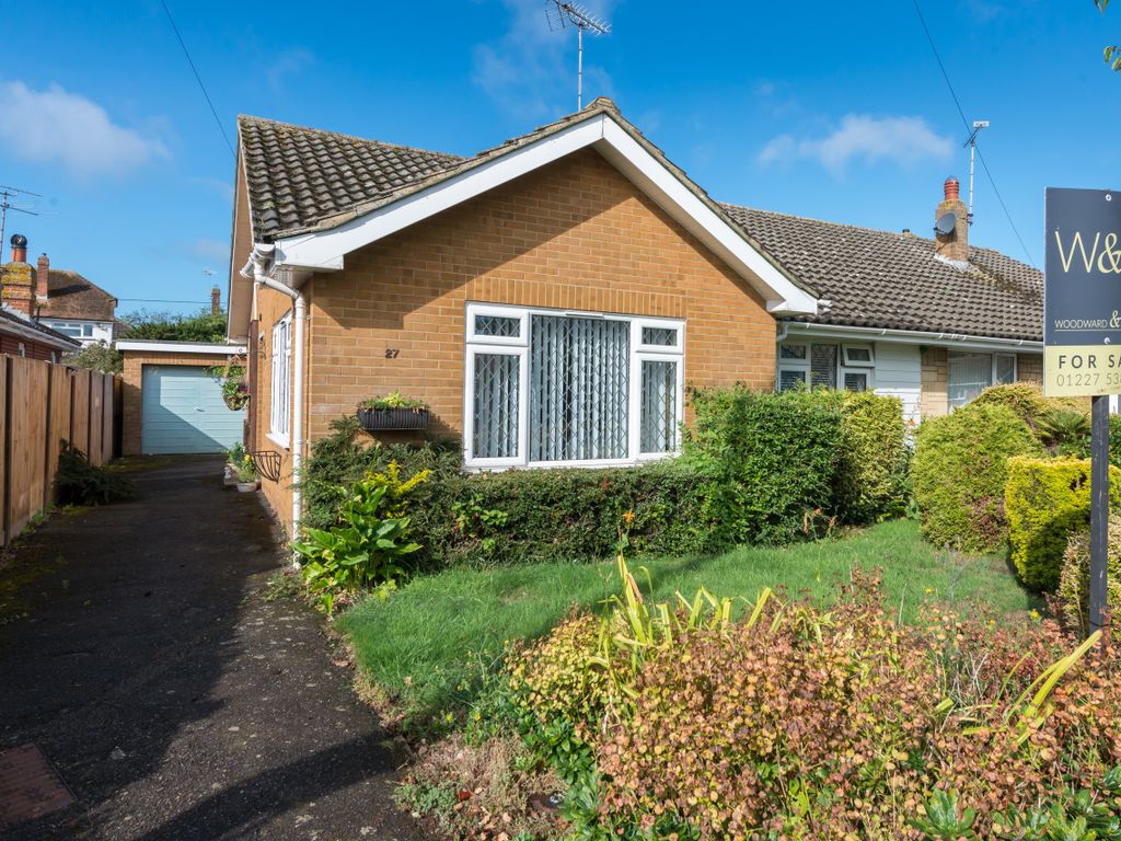 2 bed semidetached bungalow for sale in Oakwood Drive, Whitstable CT5