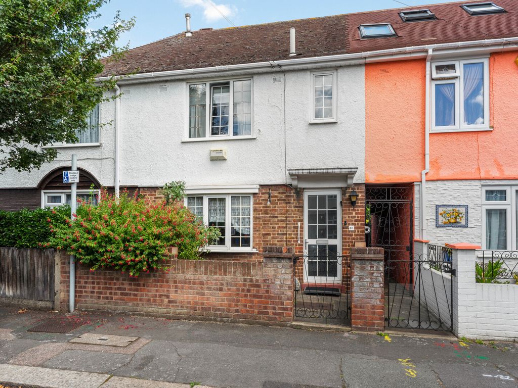 2 bed terraced house for sale in Edmund Road, Mitcham, Surrey CR4, £