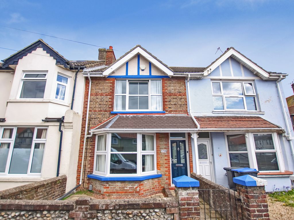 2 bed terraced house for sale in Ham Road, Worthing, West Sussex BN11