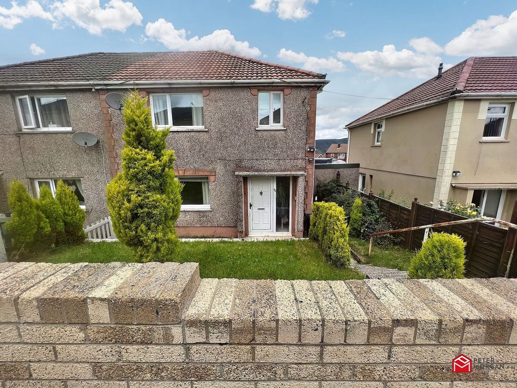 3 bed semidetached house for sale in Brynheulog Road, Cymmer, Port