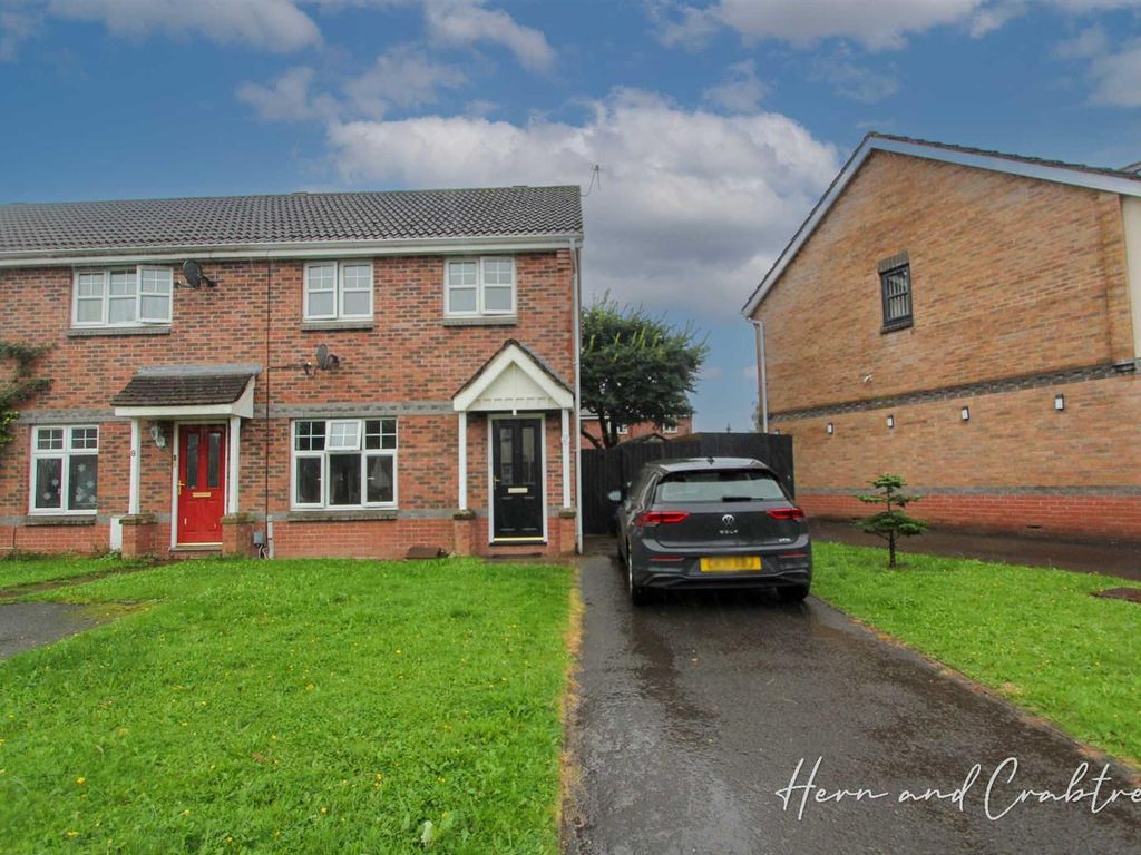 3 bed end terrace house for sale in Lodwick Rise, St. Mellons, Cardiff