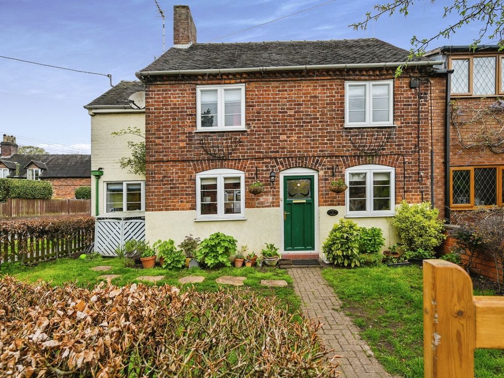 2 bed end terrace house for sale in Yarnfield, Stone, Staffordshire