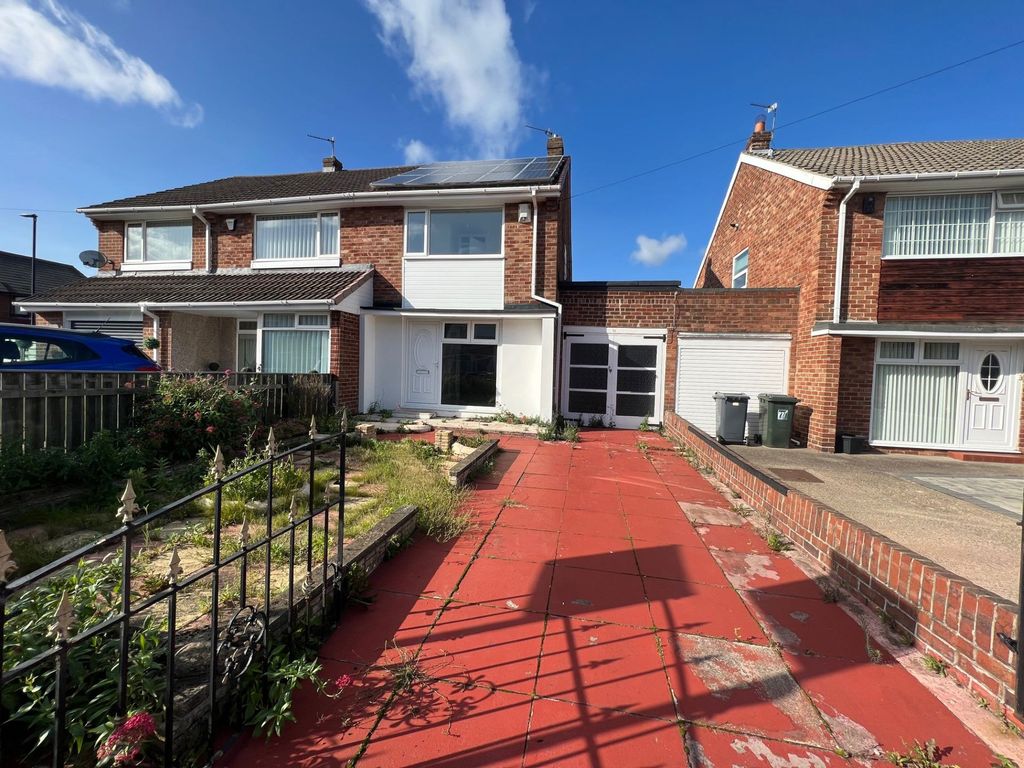 2 bed semidetached house for sale in St. Anselm Road, North Shields