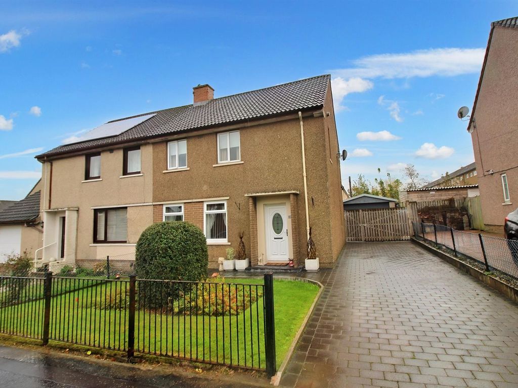 3 bed semidetached house for sale in Hill Road, Harthill, Shotts ML7