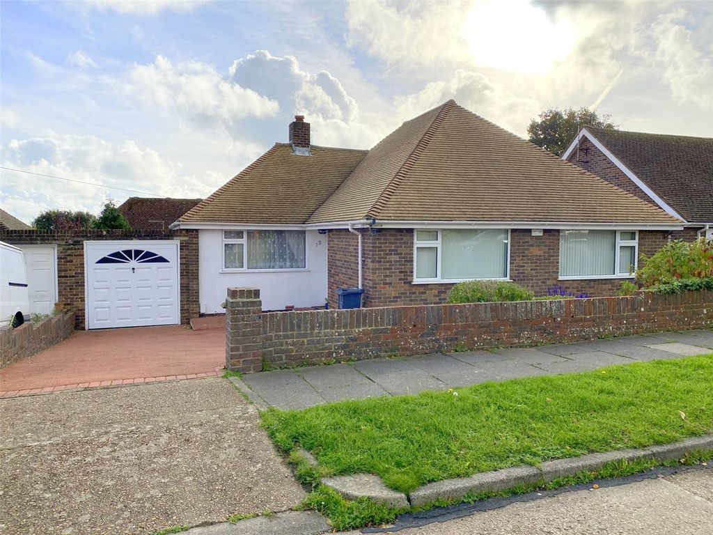 3 bed bungalow for sale in Norbury Drive, North Lancing, West Sussex