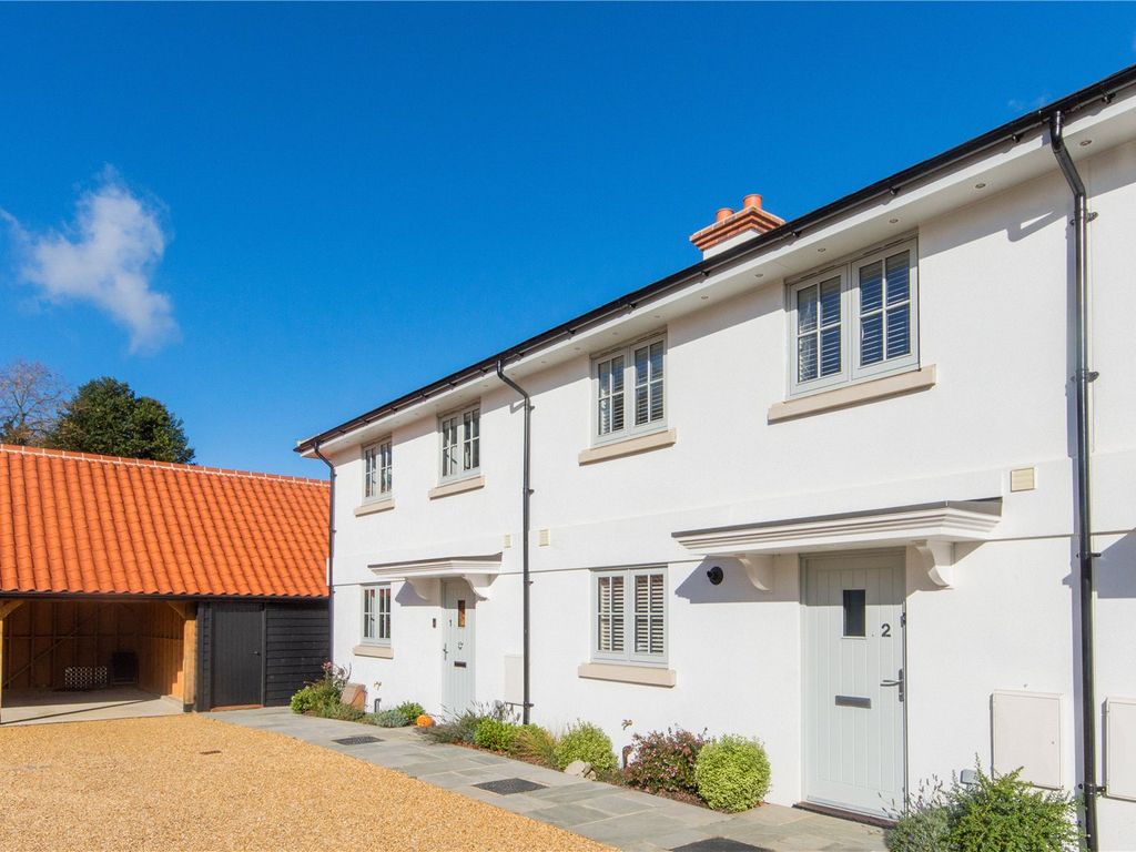 2 bed terraced house for sale in The Three Colts Yard, Stansted, Essex