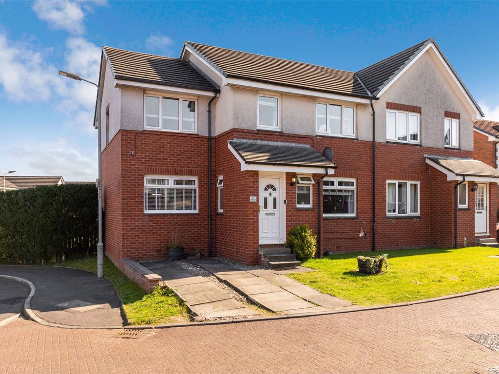 4 bed semidetached house for sale in Culross Way, Moodiesburn, Glasgow