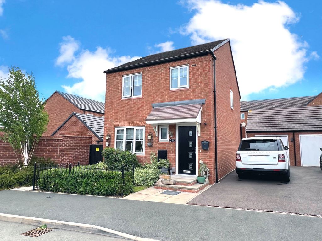 3 bed detached house for sale in Chetwynd Drive, Atherstone CV9 Zoopla