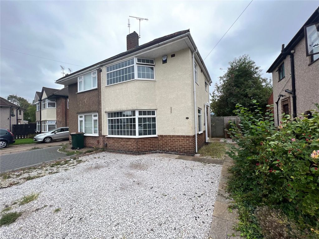 3 bed semidetached house for sale in Roland Mount, Holbrooks, Coventry