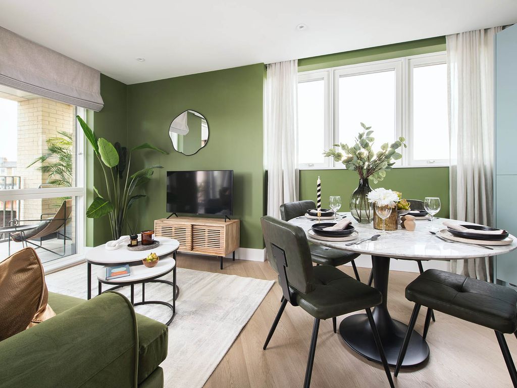 New home, 2 bed flat for sale in Herne Hill Road, London SE24, £136,250 Zoopla