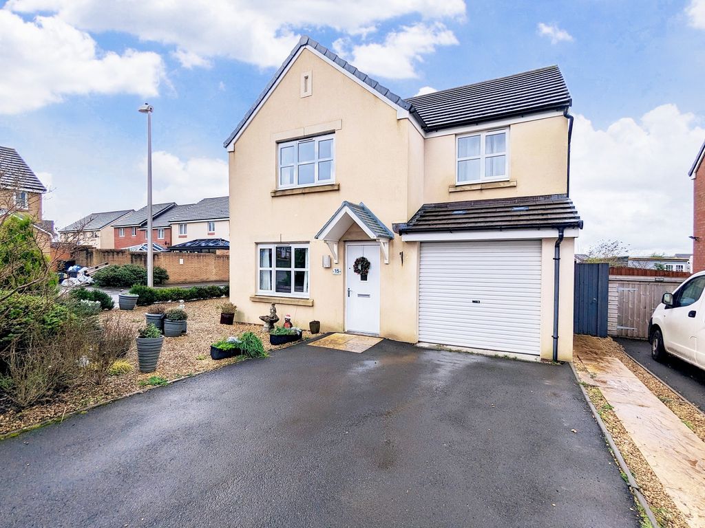 4 bed detached house for sale in Heol Waungron, Carway, Kidwelly