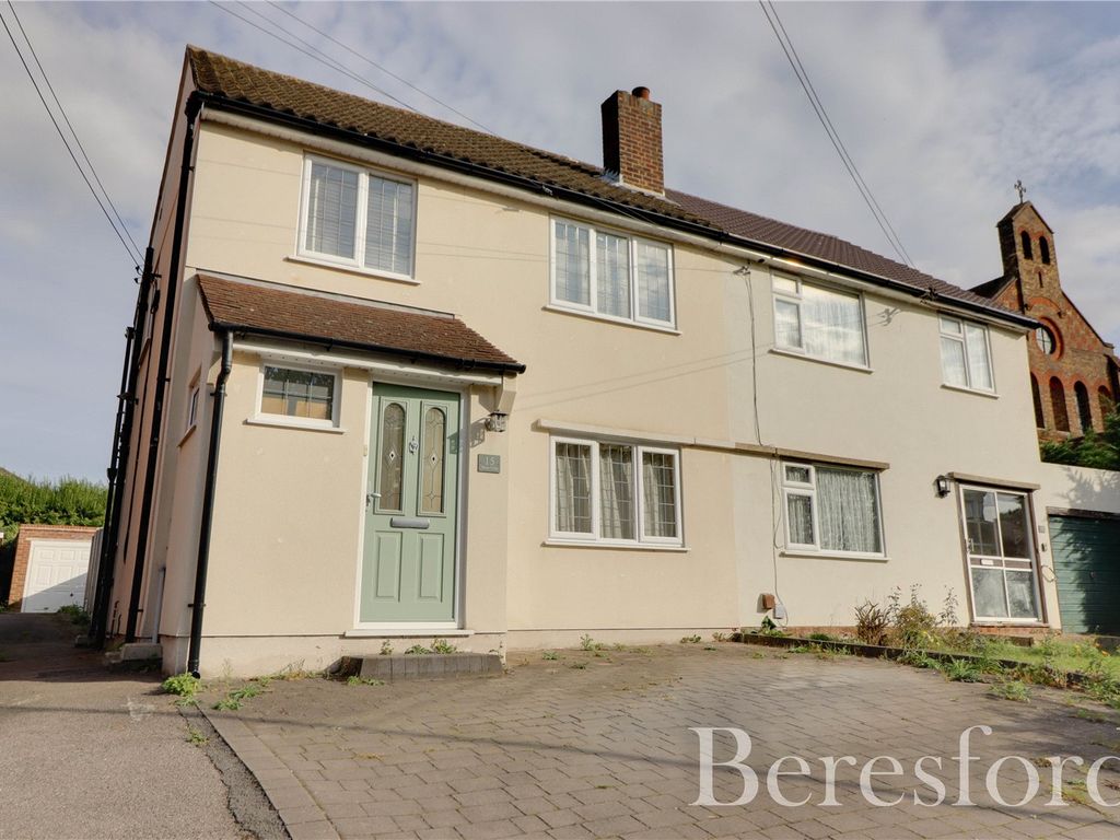 3 bed semidetached house for sale in Laindon Road, Billericay CM12, £
