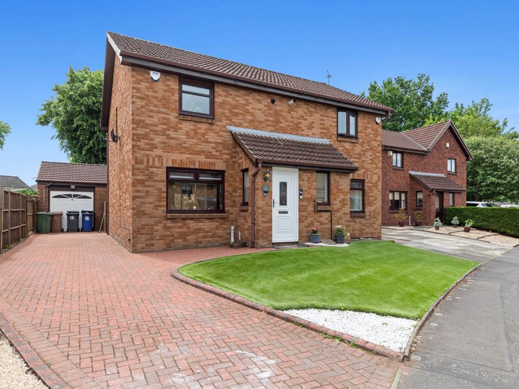 2 bed semidetached house for sale in Merlinford Drive, Renfrew PA4, £