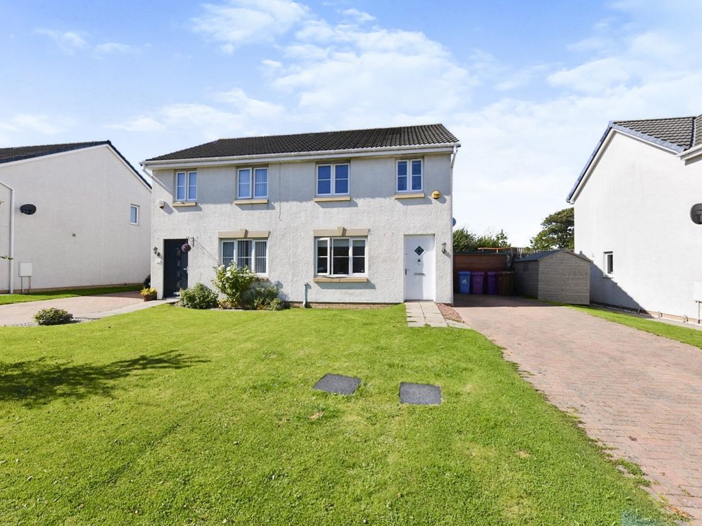 3 bed semidetached house for sale in Gooding Crescent, Stevenston KA20
