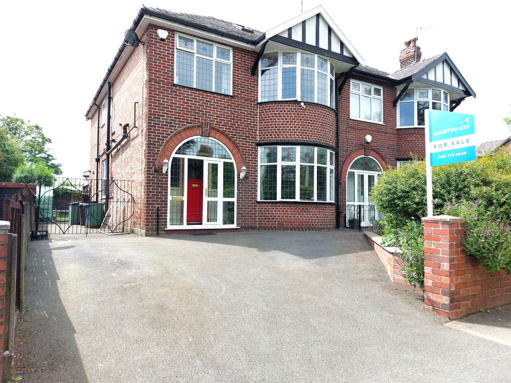 4 bed semidetached house for sale in Scholes Lane, Prestwich M25, £