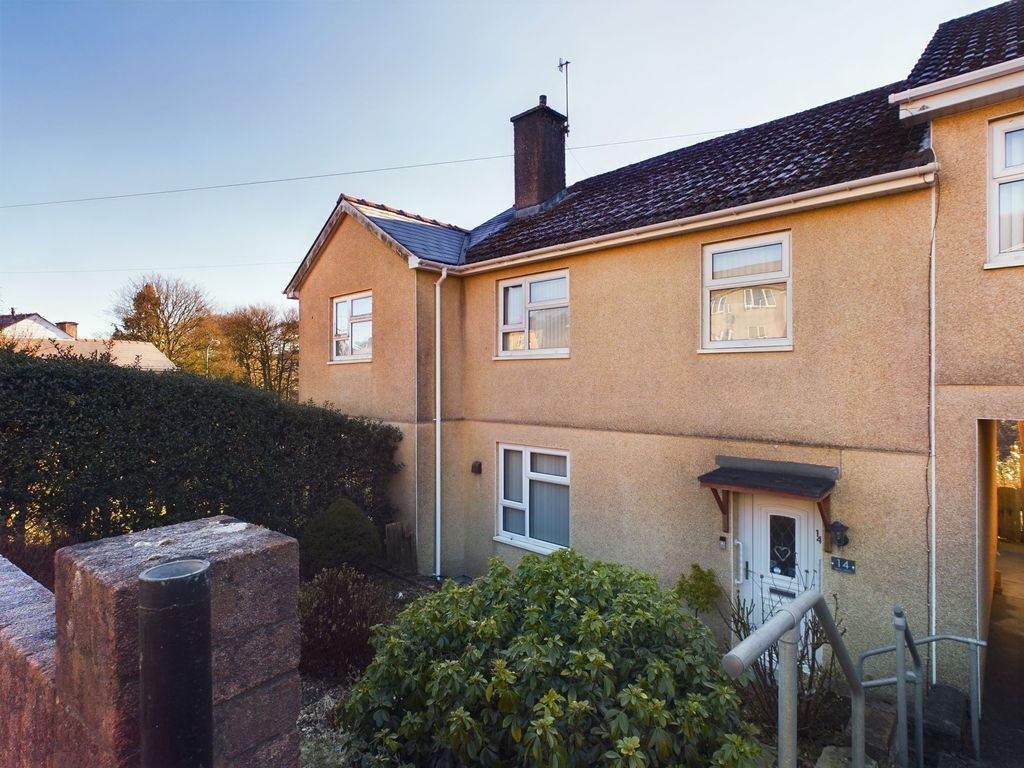 3 bed terraced house for sale in Heol Helig, Brynmawr NP23, £95,000