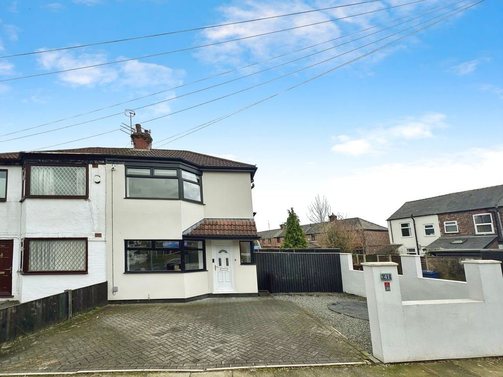 3 bed semidetached house for sale in St. Austells Drive, Prestwich M25
