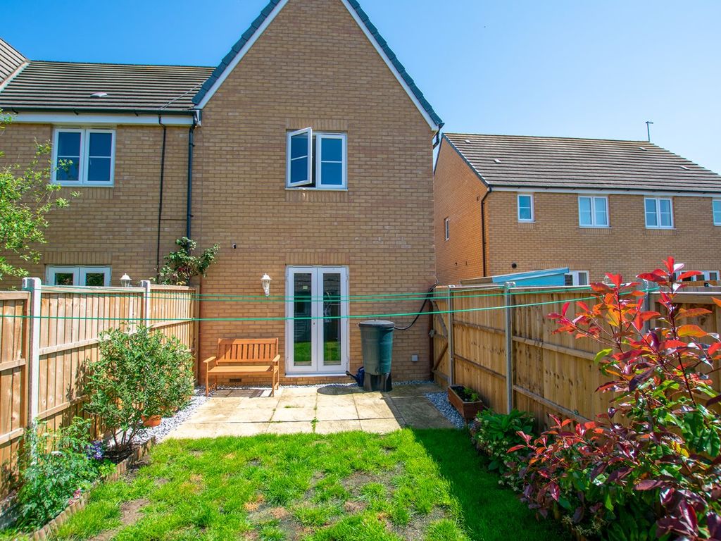 2 bed end terrace house for sale in Moresby Way, Hempsted, Peterborough