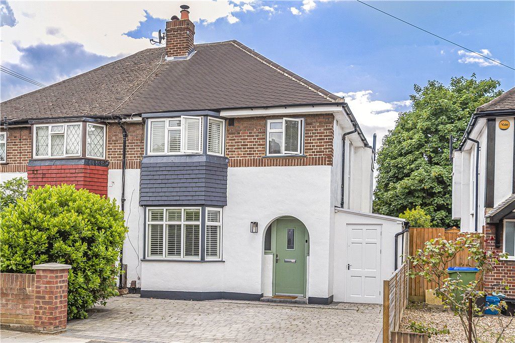 3 bed semidetached house for sale in Ashley Drive, Twickenham TW2, £