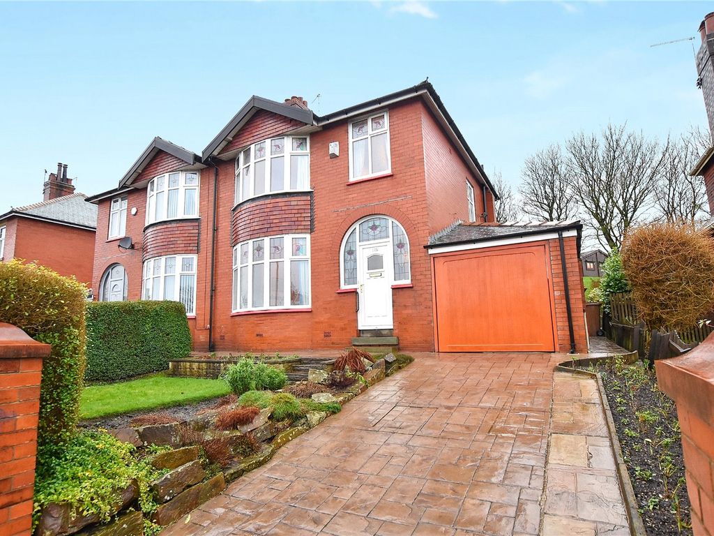 3 bed semidetached house for sale in New Road, Littleborough, Greater