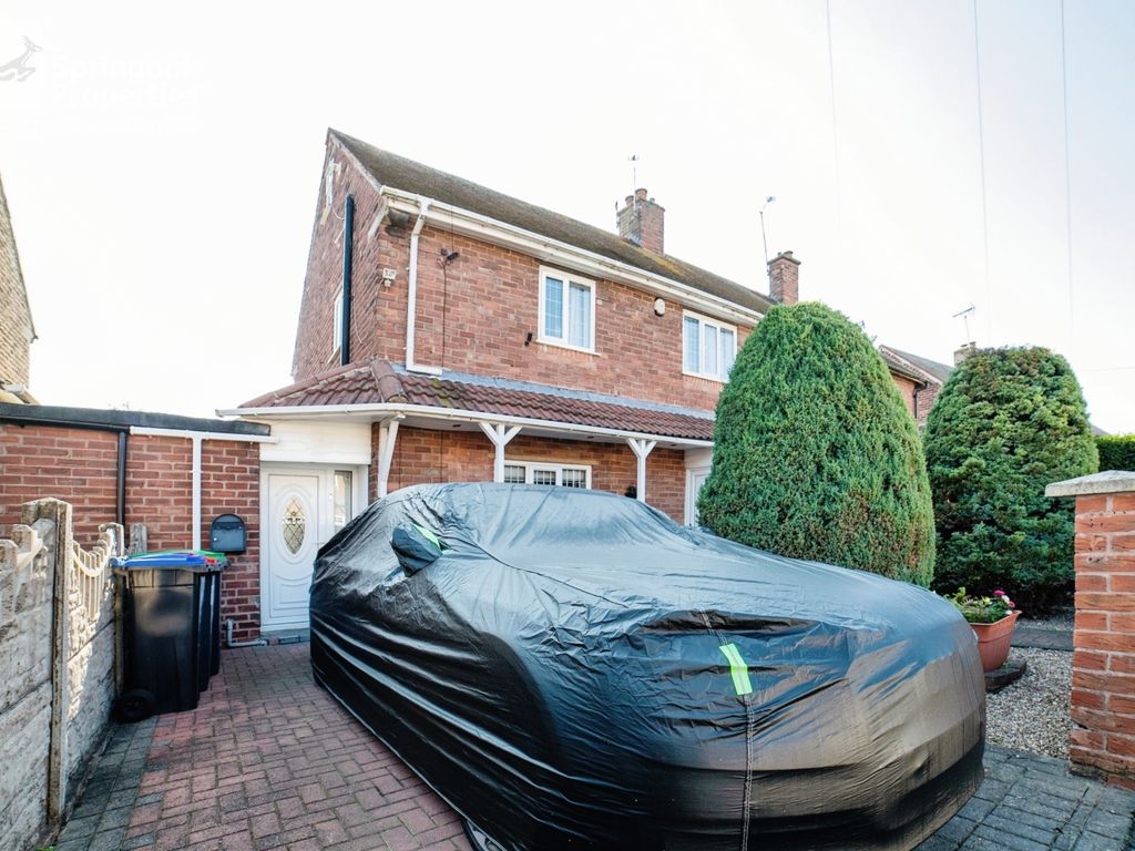 3 bed semidetached house for sale in Sylvan Crescent, Skegby, Sutton