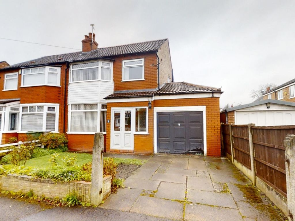 3 bed semidetached house for sale in Highfield Drive, Urmston