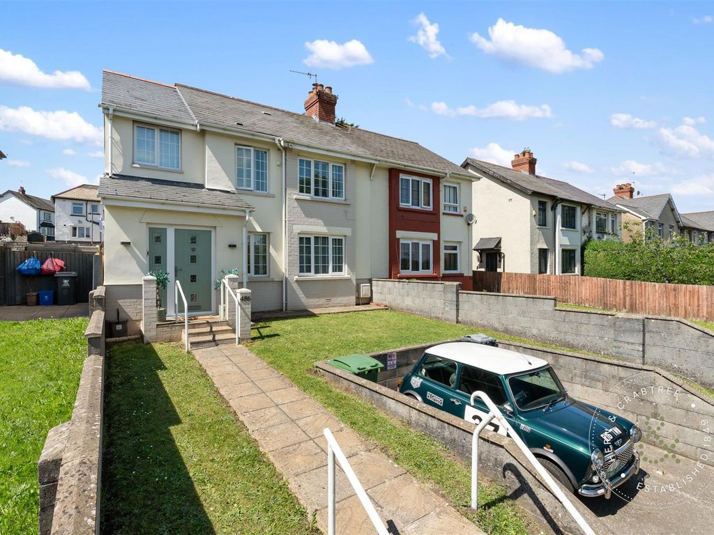 4 bed semidetached house for sale in Cowbridge Road West, Ely, Cardiff