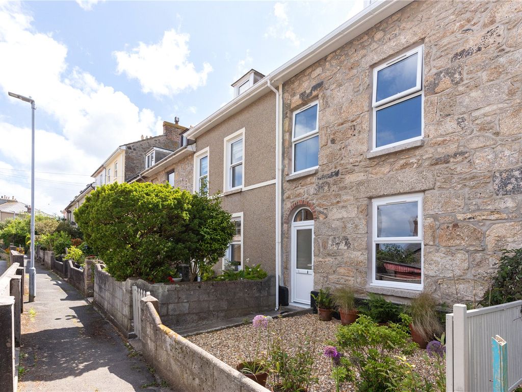 3 bed terraced house for sale in Belle Vue Terrace, Penzance, 18 TR18