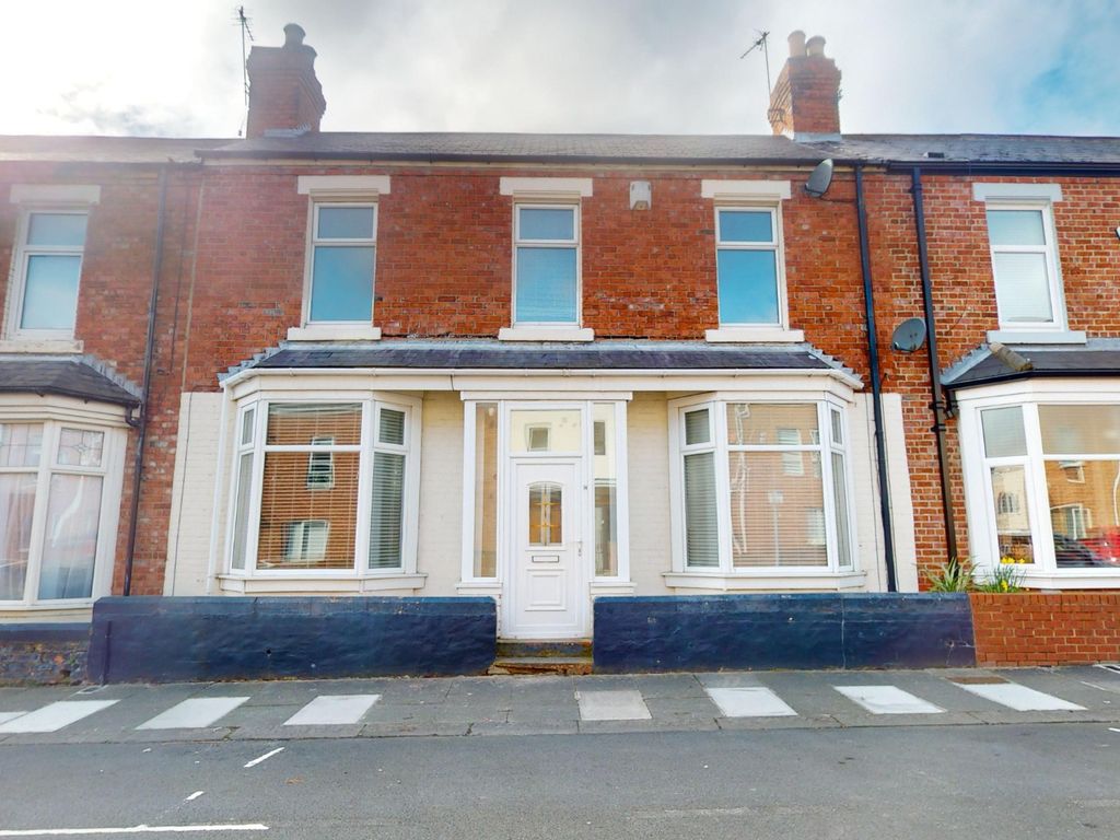 3 bed terraced house for sale in Bolingbroke Street, South Shields, Tyne And Wear NE33, £144,995