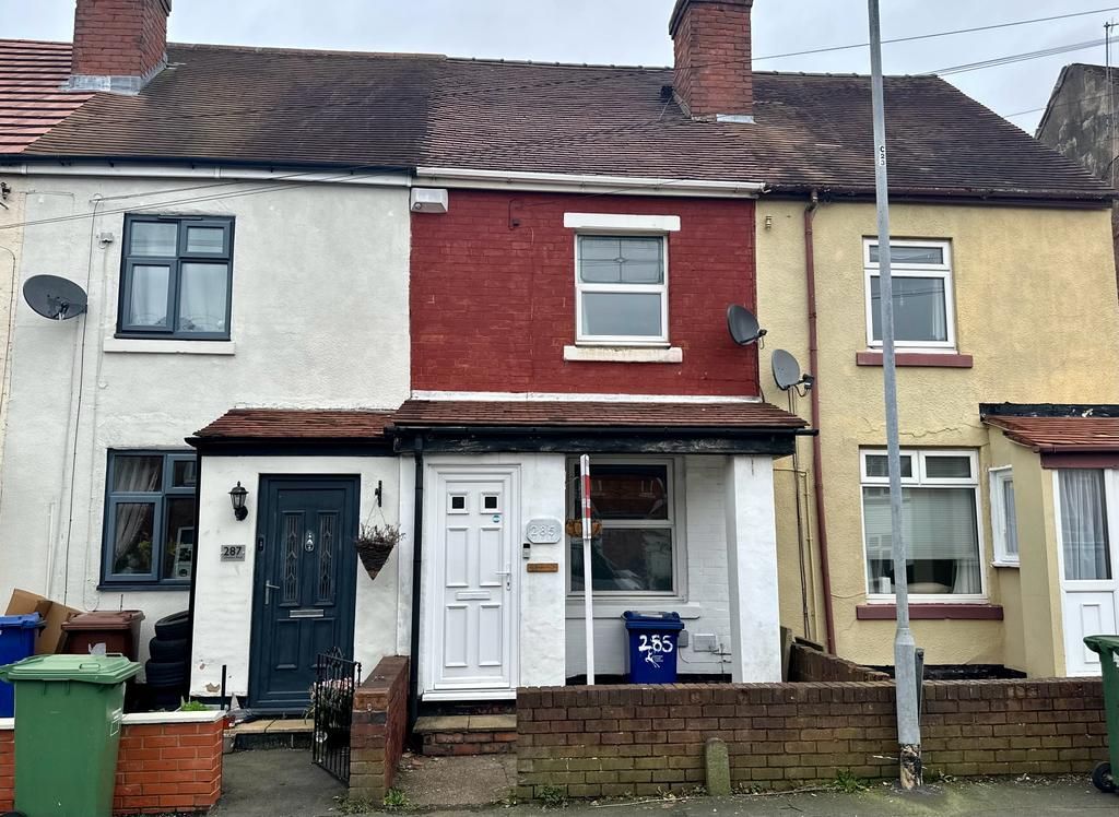 2 bed terraced house for sale in Cemetery Road, Cannock WS11, £140,000