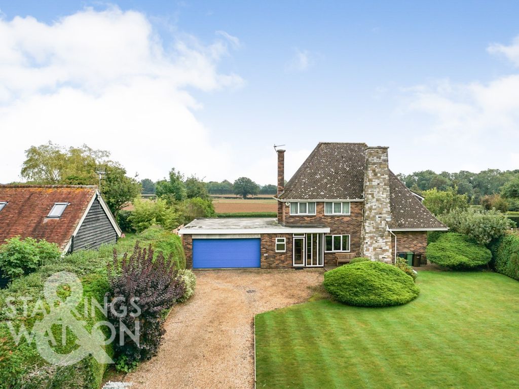 3 bed detached house for sale in Framingham Lane, Bramerton, Norwich NR14, £595,000 Zoopla