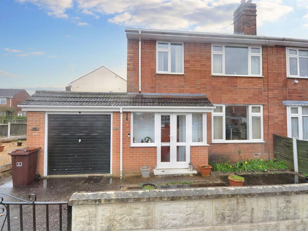 3 bed semidetached house for sale in Meadow Road, Barlaston, StokeOn
